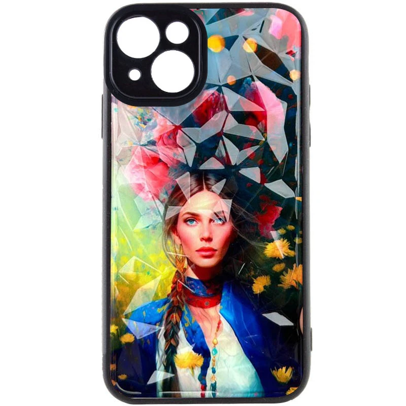 

Скляний чохол Prisma Ladies на Apple iPhone 13 (6.1") (Peonies)