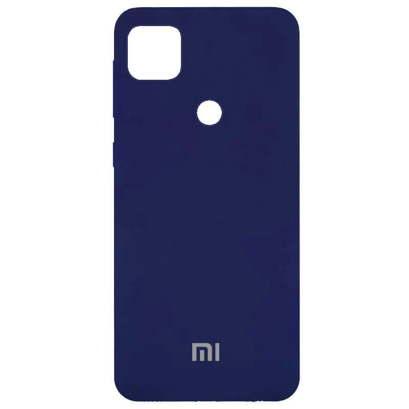 

Чохол Silicone Case з закритим низом на Xiaomi Redmi 9C (Темно-синій / Midnight blue)