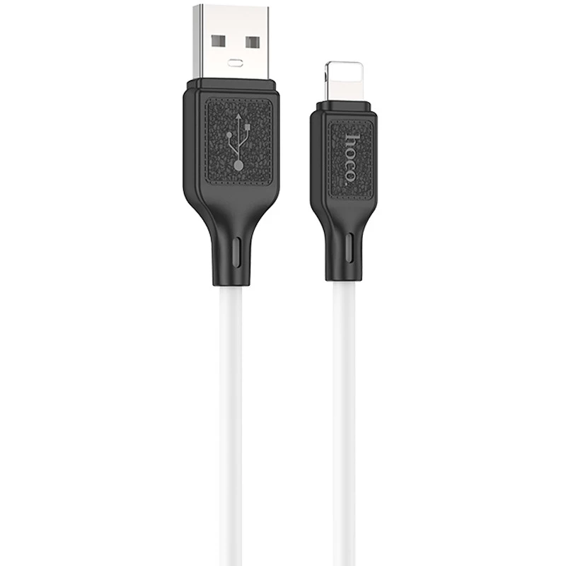 Дата кабель Hoco X90 Cool silicone USB to Lightning (1m) фото 1 з 2