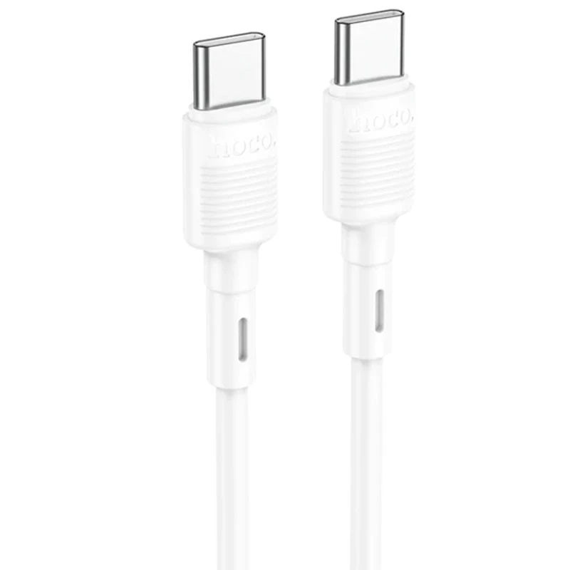 

Дата кабель Hoco X83 Victory PD 60W Type-C to Type-C (1m) (White)