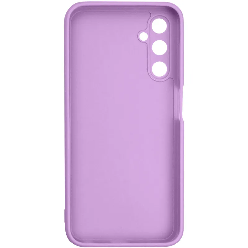Цветной силиконовый чехол с защитой камеры для Samsung Galaxy A37 5G – Сиреневый / Dasheen. Фото 2 из 2