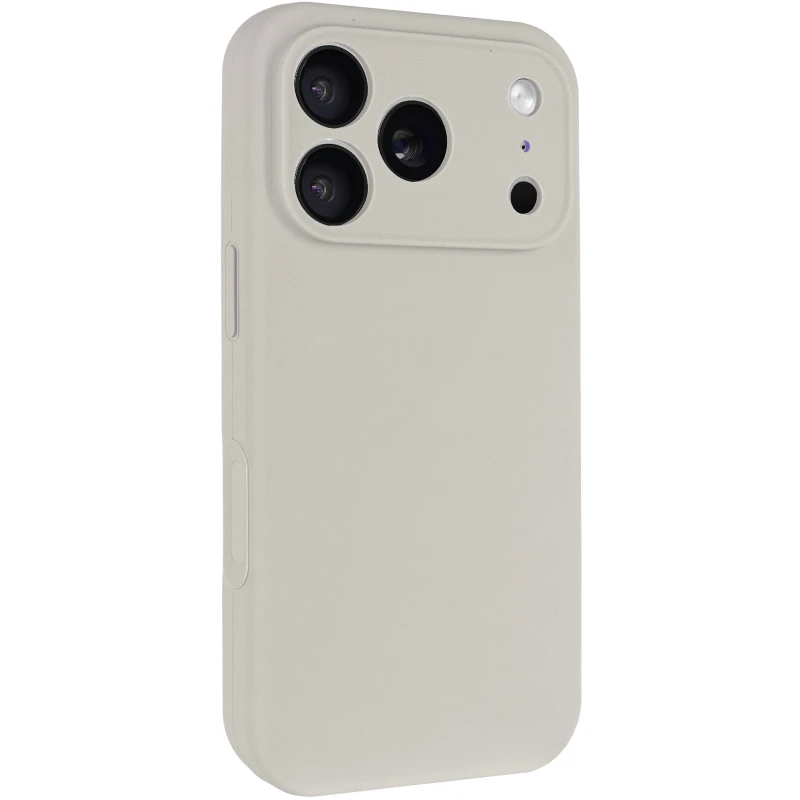 Чехол Silk Full Camera Protective (AA) NO LOGO для Apple iPhone 17 Pro (6.3") – Бежевый / Antigue White. Фото 1 из 6