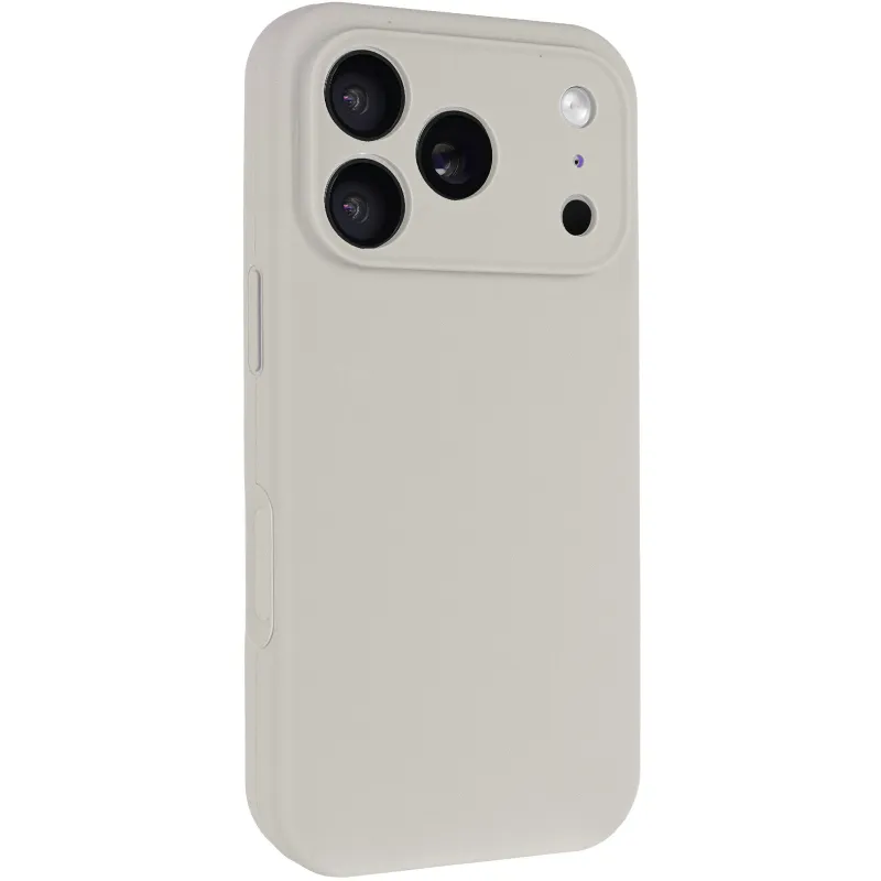 Чехол Silk Full Camera Protective (AA) NO LOGO для Apple iPhone 17 Pro Max (6.9") – Бежевый / Antigue White. Фото 1 из 5