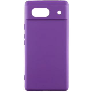 Чехол Silicone Case Lakshmi для Google Pixel 7a — Фиолетовый / Purple
