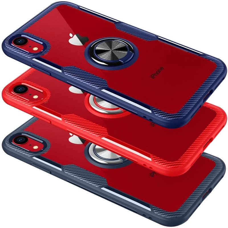 

Чохол Deen CrystalRing з магнітним кільцем на Apple iPhone XR (6.1")