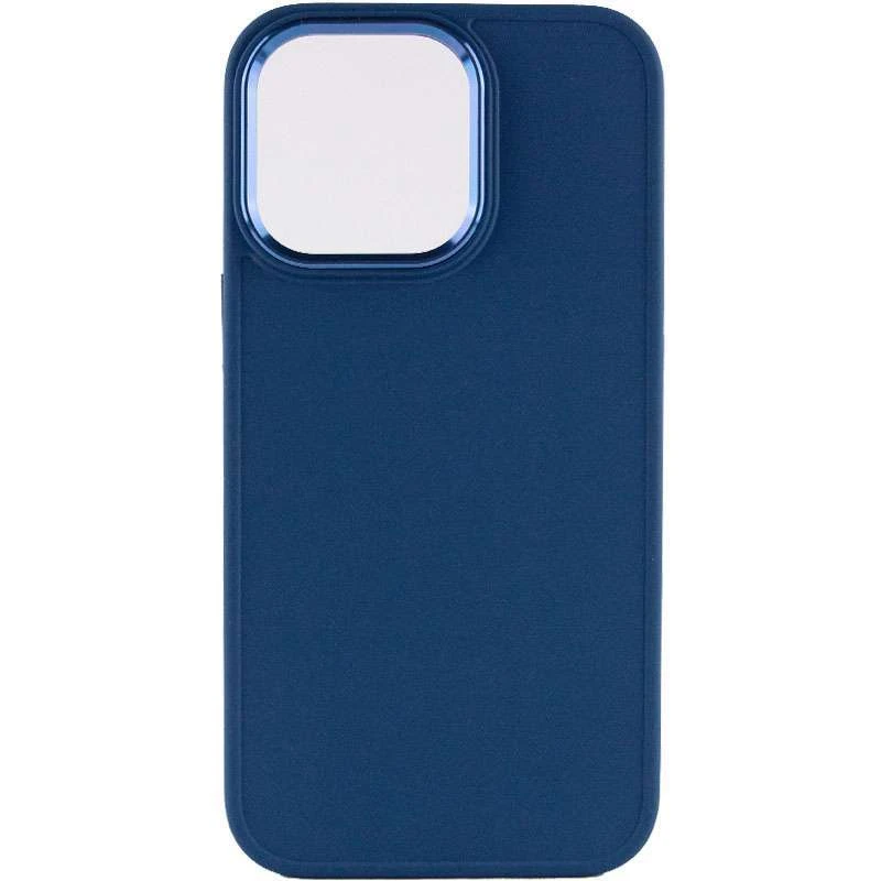 TPU чохол Bonbon з металевими кнопками на Apple iPhone 14 Pro Max (6.7") – Синій / Cosmos blue. Фото 2 з 5