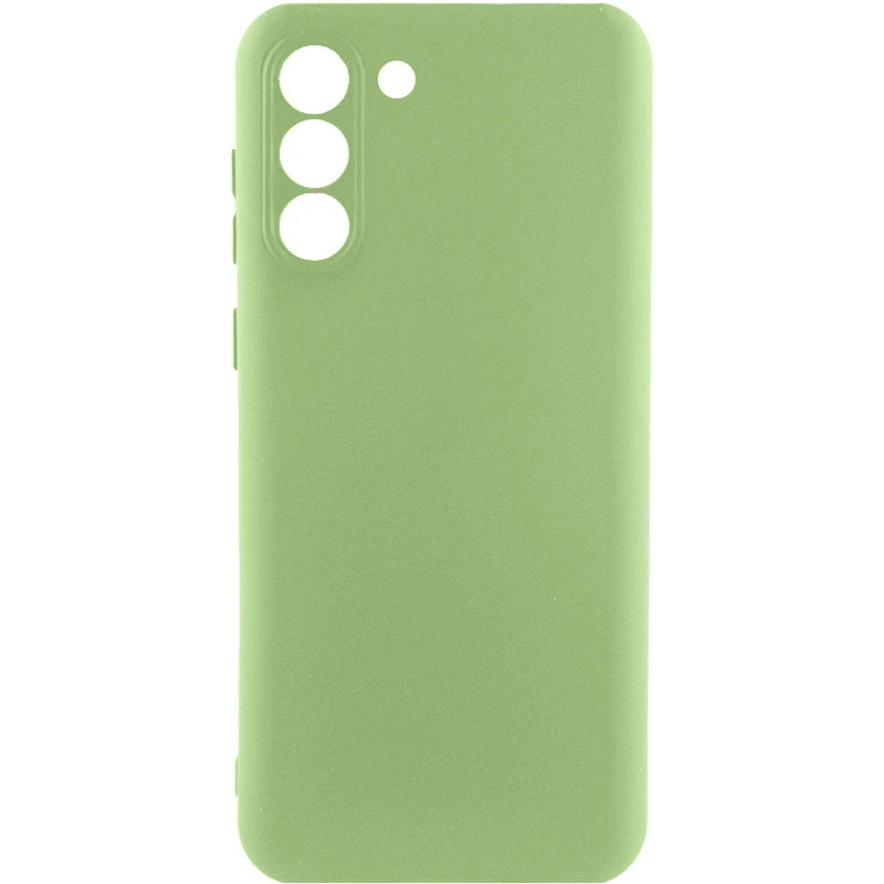 Чохол Silicone Case Lakshmi з закритою камерою на Samsung Galaxy S24+ – Зелений / Pistachio. Фото 4 з 4