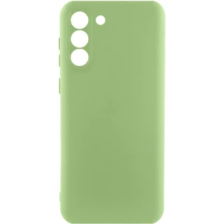 Чехол Silicone Case Lakshmi с закрытой камерой для Samsung Galaxy S24+ — Зеленый / Pistachio