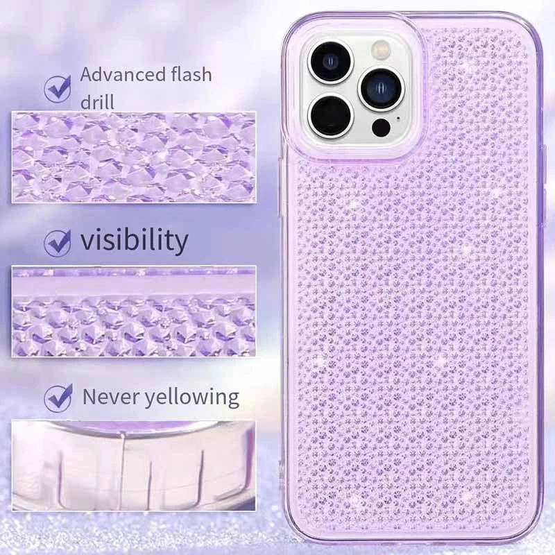 Блискучий чохол на Apple iPhone 11 Pro (5.8") – Purple. Фото 4 з 5