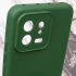 Кольоровий силіконовий чохол GETMAN із закритою камерою для Xiaomi 13 Pro – Зелений / Dark green. Фото 6 з 6