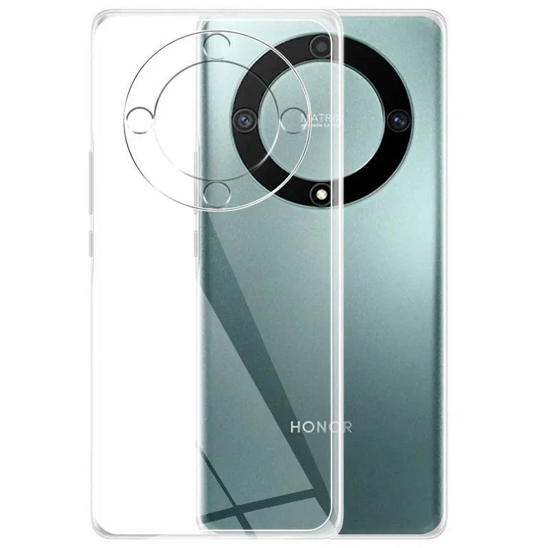 Ультратонкий силиконовый чехол 1,5 мм с защитой камеры для Huawei Magic5 Lite фото 1 из 1