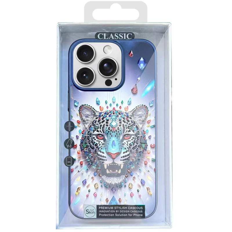 Чохол TPU+PC Crystal Hunt with MagSafe для Apple iPhone 16 Pro – Blue. Фото 3 з 3