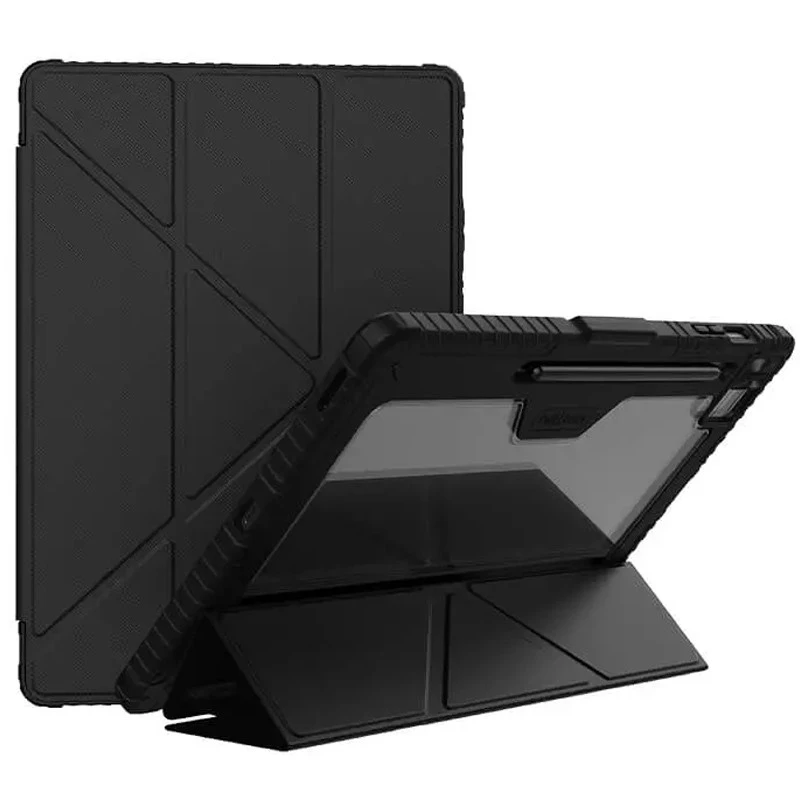 Чохол-книжка Nillkin Bumper Pro Multi-angle для Samsung Galaxy Tab S10 FE+ (13.1") – Black. Фото 2 з 8