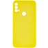 Чехол Silicone Case Lakshmi Premium з закритою камерою на Motorola Moto E40 – Желтый / Yellow. Фото 1 из 3