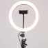 Кольцевая светодиодная LED лампа Flat Ring 10" + tripod 2.1m – Black. Фото 12 из 12