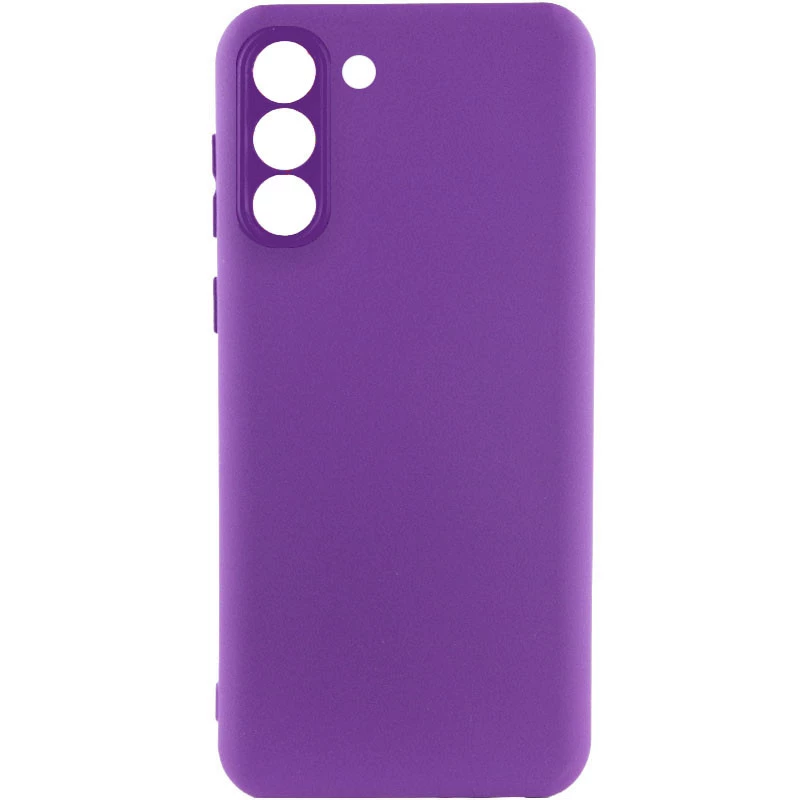 Чохол Silicone Case Lakshmi з закритою камерою на Samsung Galaxy S24+ – Фіолетовий / Purple. Фото 1 з 14