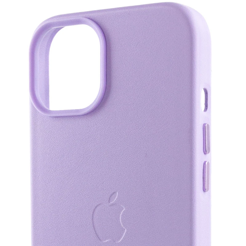 Шкіряний чохол Silicone Case Soft з MagSafe на Apple iPhone 14 (6.1") – Elegant purple. Фото 6 з 8