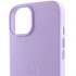 Шкіряний чохол Silicone Case Soft з MagSafe на Apple iPhone 14 (6.1") – Elegant purple. Фото 6 з 8