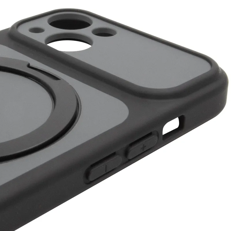 Чехол Ummi Full Camera with Magnetic Fit HQ Ring для Apple iPhone 15 (6.1") – Black. Фото 9 из 10