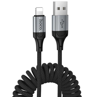 Дата кабель Hoco X121 Nuevo USB to Lightning 2.4A (1.5m) фото 1 з 7
