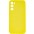 Чохол Silicone Case Lakshmi Premium з закритою камерою на Samsung Galaxy S24+ – Жовтий / Yellow. Фото 1 з 9