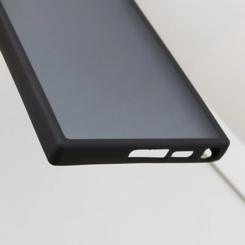 TPU+PC чохол Accent на Samsung Galaxy S23 Ultra – Black. Фото 8 з 8