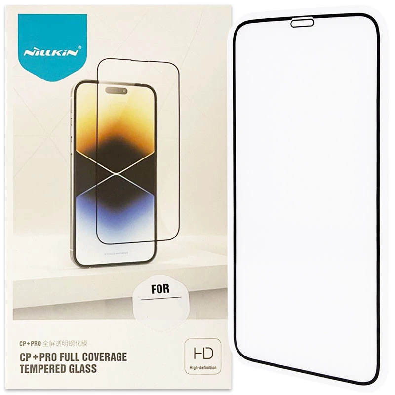 Захисне скло Nillkin (CP+PRO) на Apple iPhone 11 (6.1") – Чорний. Фото 2 з 7