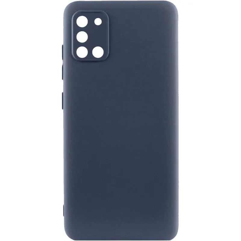 Чохол Silicone Cover Ummi Lakshmi Full Camera (AA) для Samsung Galaxy A21s – Синій / Midnight blue. Фото 1 з 1
