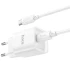 СЗУ Hoco C146A Charm PD20W (1USB-C) + кабель Type-C to Type-C – White. Фото 6 из 8