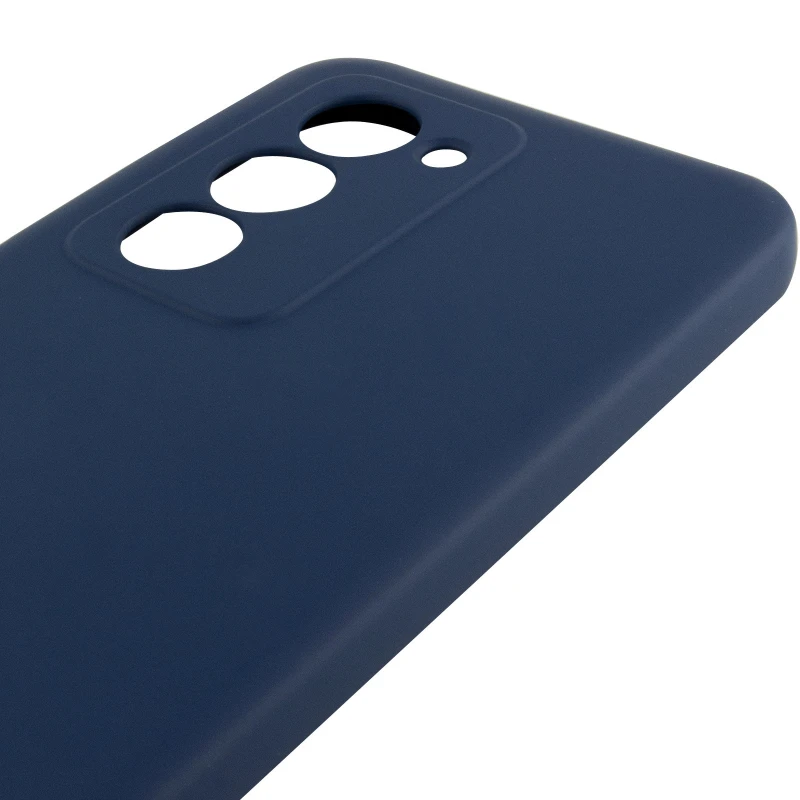 Кольоровий силіконовий чохол GETMAN із закритою камерою для Xiaomi Redmi 15 4G (Global) / 5G – Синій / Midnight Blue. Фото 5 з 6