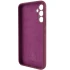 Чехол Silicone Case Lakshmi Premium з закритою камерою на Samsung Galaxy A56 5G – Бордовый / Plum. Фото 6 из 11