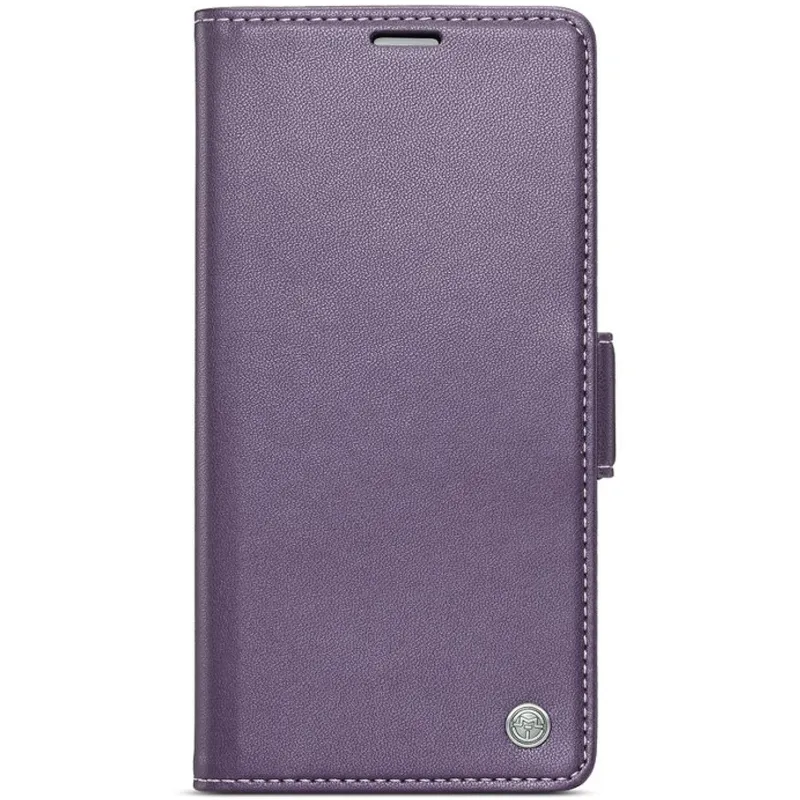 Кожаный чехол-книжка CaseMe Nappa leather для Xiaomi Redmi Note 15 4G/5G (EU) – Purple. Фото 10 из 10