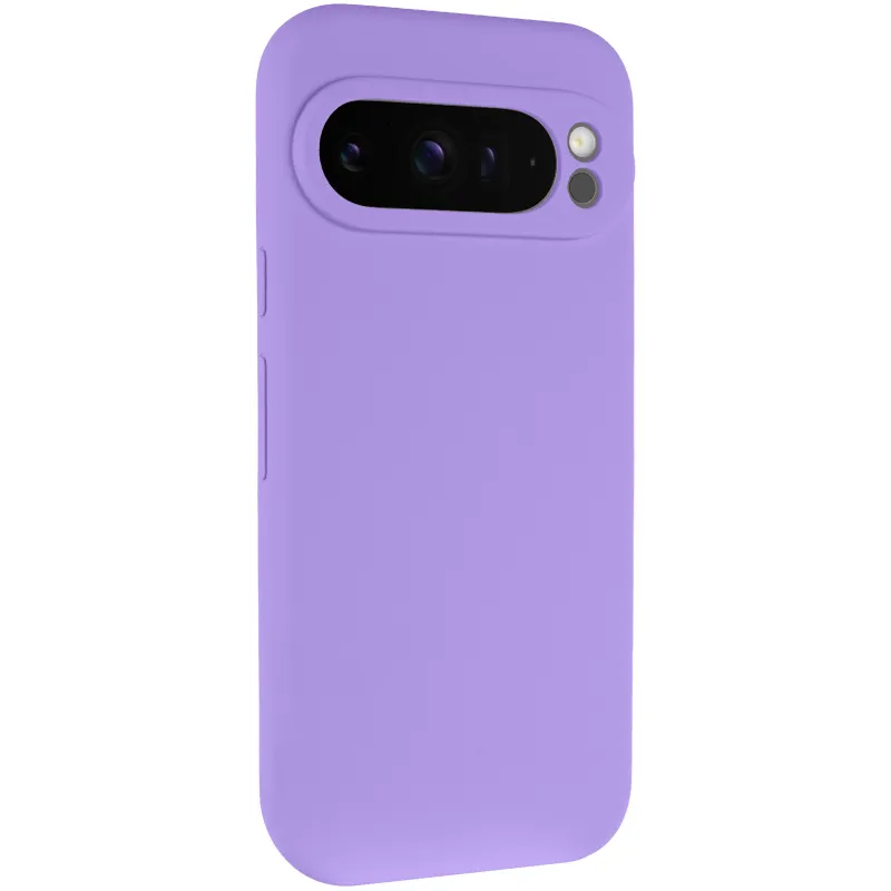 Чохол Silicone Case Lakshmi Premium із закритою камерою для Google Pixel 9 Pro XL – Бузковий / Dasheen. Фото 1 з 9