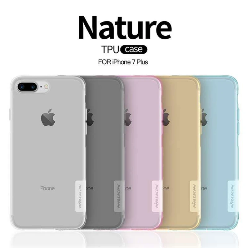 

Ультратонкий силіконовий чохол Nillkin на Apple iPhone 7 plus / 8 plus (5.5")