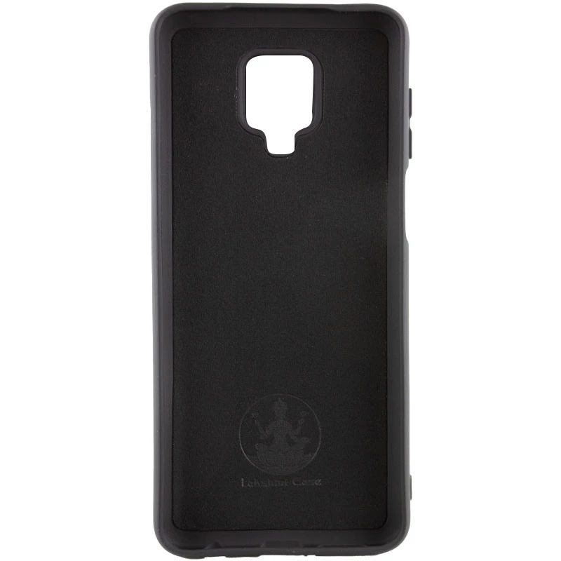 Чехол Silicone Case Lakshmi Elit для Xiaomi Redmi Note 9s / Note 9 Pro / Note 9 Pro Max – Черный / Black. Фото 4 из 7