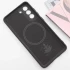 Силіконовий чохол Lakshmi MagFit з захистом камери для Samsung Galaxy S21 FE – Чорний / Black. Фото 3 з 4