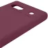 Чохол Silicone Case Lakshmi Premium із закритою камерою для Google Pixel 7a – Бордовий / Plum. Фото 9 з 10