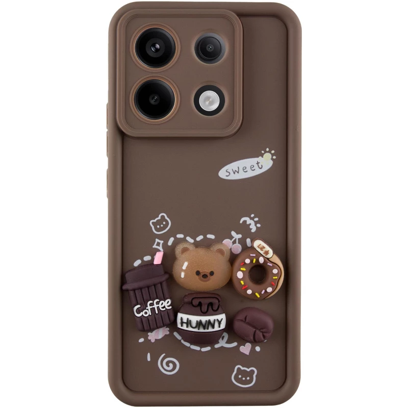 

Чехол TPU Toys Case для Xiaomi Poco X6 (Brown / Sweet)