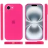Чехол Silicone Case с закрытым низом для Apple iPhone 17e (6.1") – Розовый / Barbie pink. Фото 3 из 6