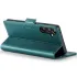 Шкіряний чохол-книжка CaseMe Nappa leather для Samsung Galaxy A17 4G/5G – Green. Фото 5 з 6