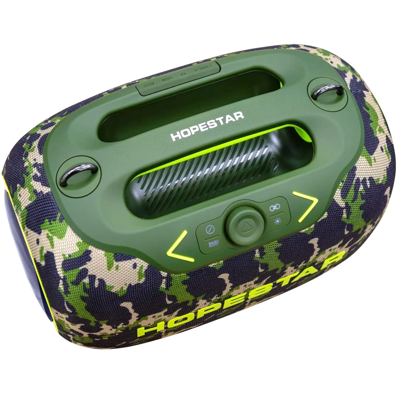 Bluetooth колонка Hopestar PartyBox 120W – Army. Фото 2 з 7