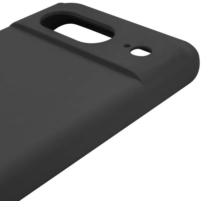 Чохол Silicone Case Lakshmi Premium із закритою камерою для Google Pixel 8a – Чорний / Black. Фото 8 з 9