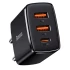 МЗП Baseus Compact Quick Charger 30W QC+ PD (1Type-C + 2USB) фото 2 з 2