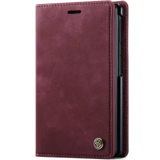 Шкіряний чохол-книжка CaseMe Velvet Matte для Samsung Galaxy Z Fold8 — Red