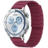 Ремешок Dual-color Magnetic для Smart Watch 20mm – Wine red. Фото 1 из 1