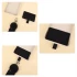 Шнурок широкий Round Clip (2см) 120см – Black. Фото 2 з 4