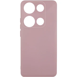 Чехол Silicone Case Lakshmi Plus с закрытой камерой для Xiaomi Redmi Note 14S — Розовый / Pink Sand