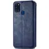 Чохол книжка GETMAN Cubic для Samsung Galaxy A21s – Синій. Фото 2 з 7