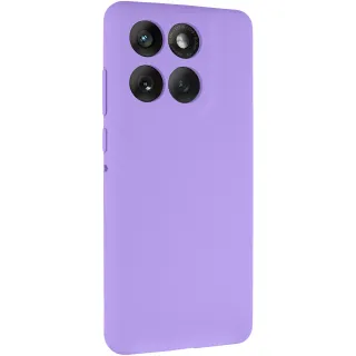 Чехол Silicone Case Lakshmi Premium з закритою камерою на Motorola Edge 60 — Сиреневый / Dasheen
