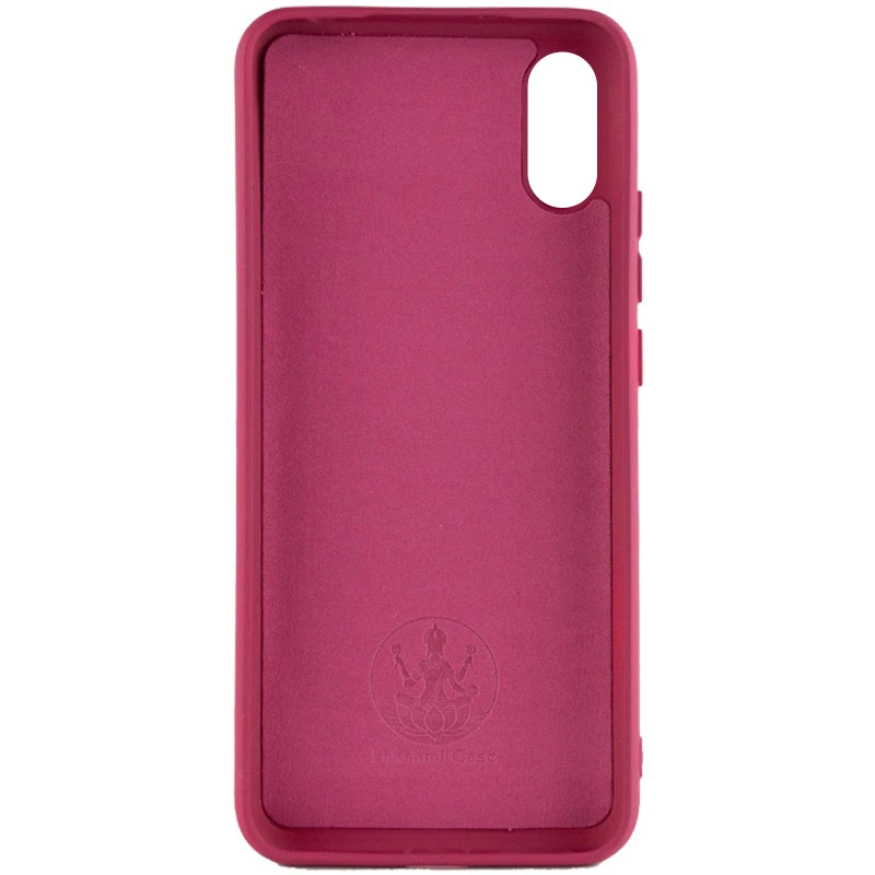 Чохол Silicone Cover Ummi Lakshmi (AA) для Xiaomi Redmi 9A – Бордовий / Marsala. Фото 3 з 3